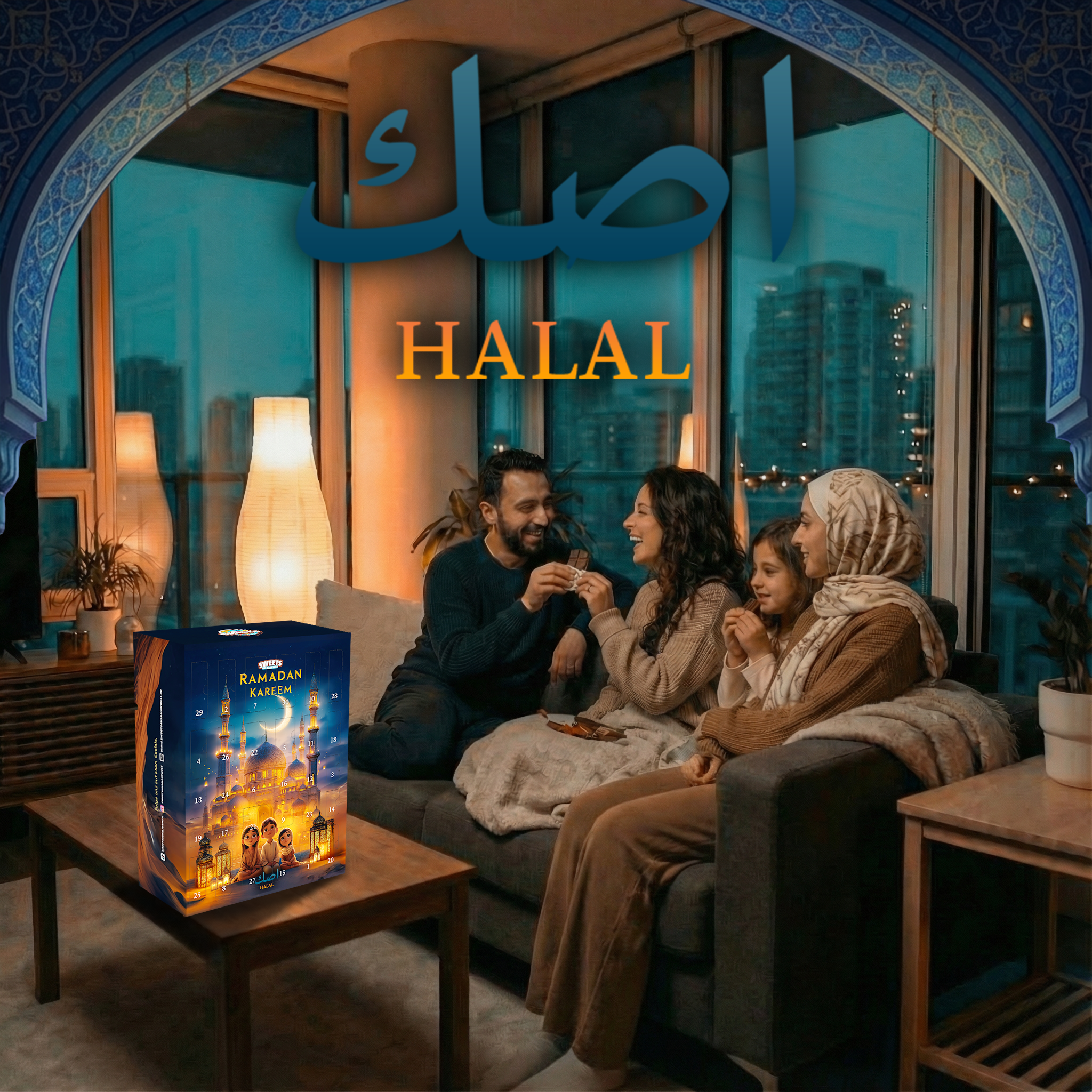 Ramadankalender 2026 - Halal Süßigkeiten