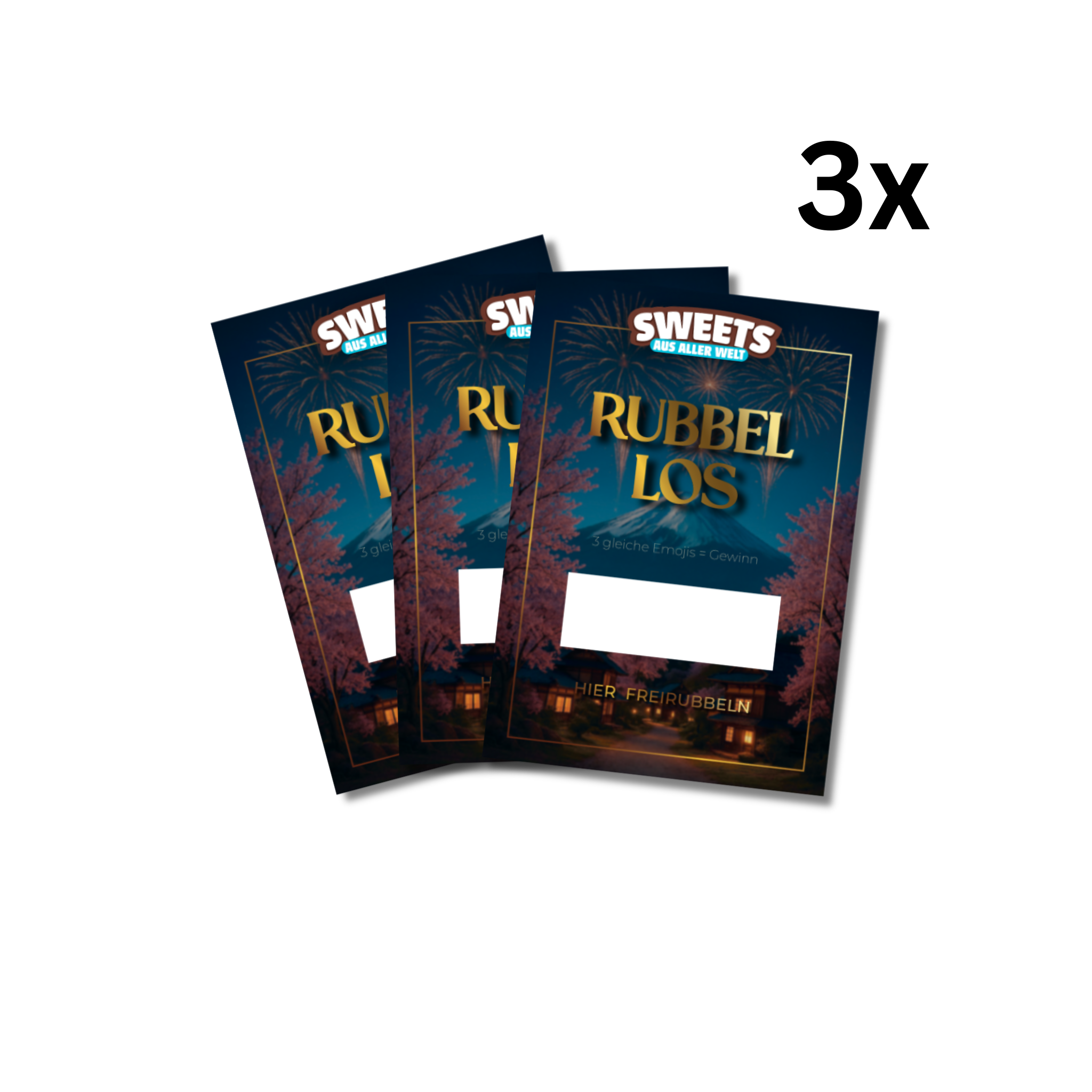 3er Rubbelkarten Bundle
