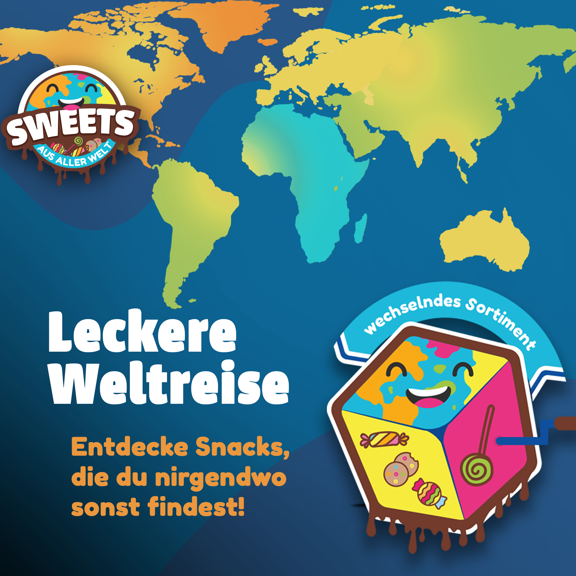 Asiatische Süßigkeiten Box XL - Leckere Japanische, koreanische, Vietnamesische & weitere Snacks von Sweets aus aller Welt