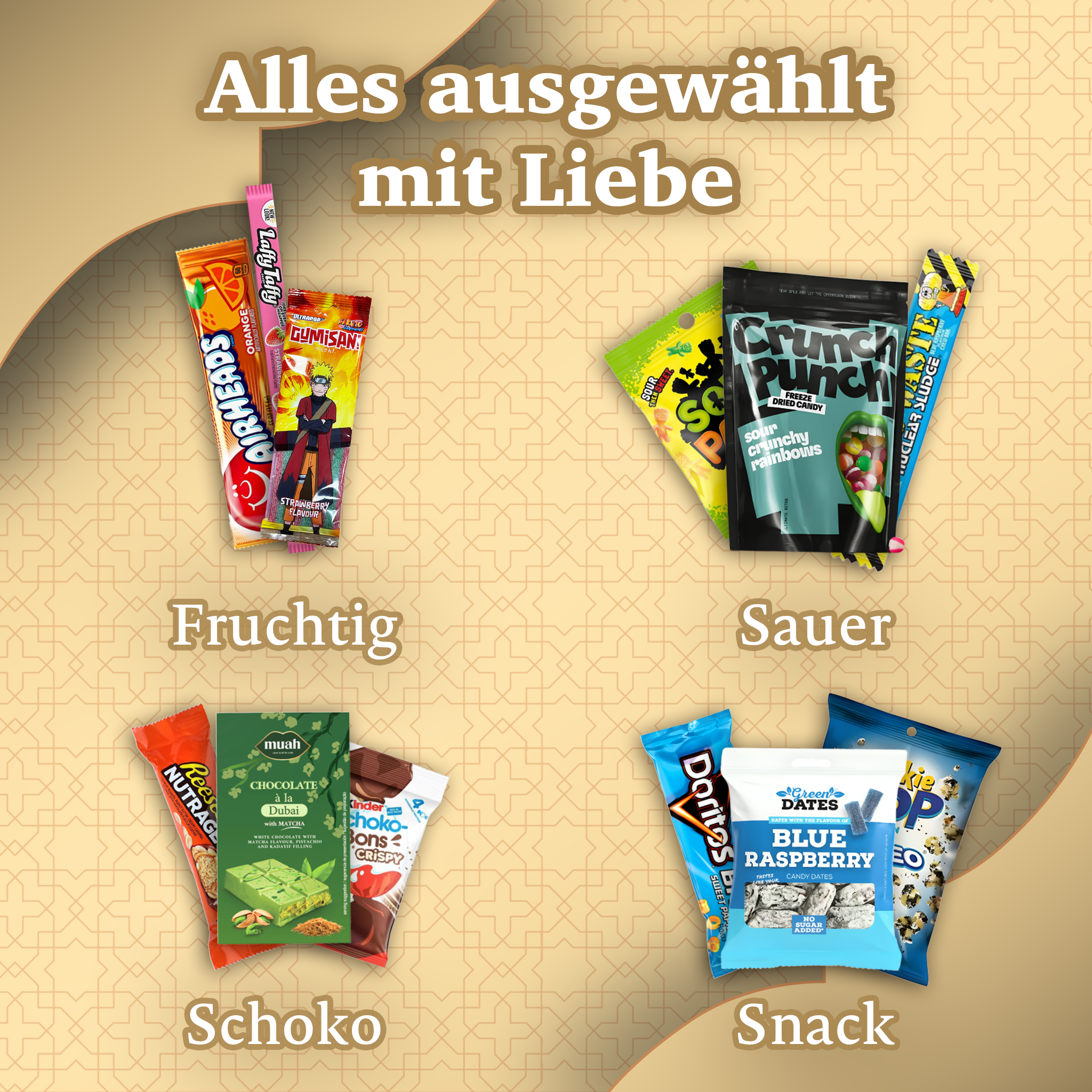 Ramadankalender 2026 - Halal Süßigkeiten