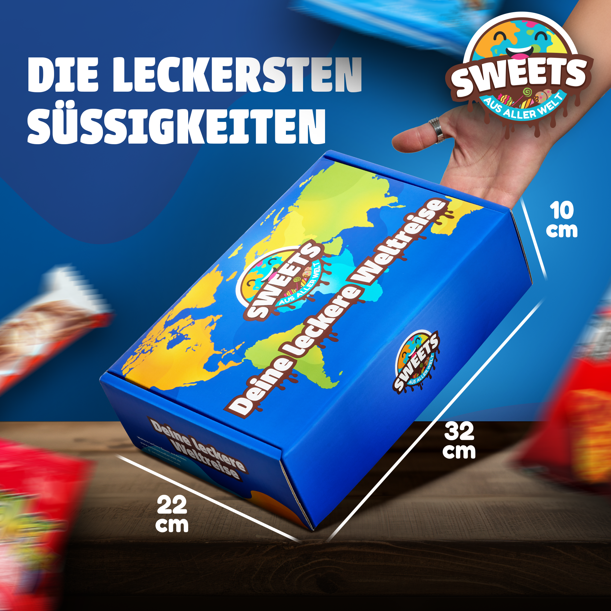 Asiatische Süßigkeiten Box XL - Leckere Japanische, koreanische, Vietnamesische & weitere Snacks von Sweets aus aller Welt